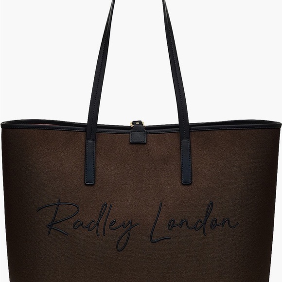 RADLEY LONDON Handbags - RADLEY LONDON Brown Tote with Black Trim